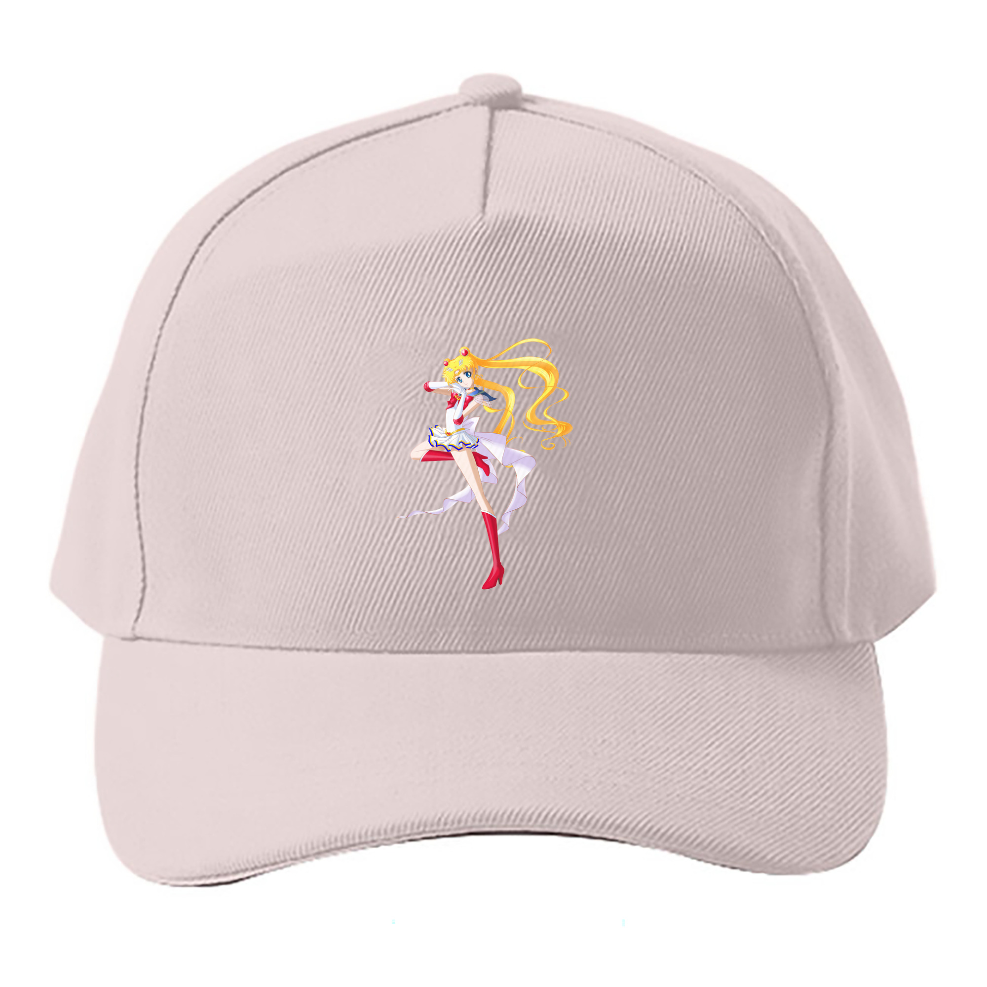 （画像用） 美少女戦士セーラームーン 月野 うさぎ つきの うさぎ Sailor Moon Tsukino Usagi ベースボールキャップ 綿100％ 男女兼用 帽子 スポーツ